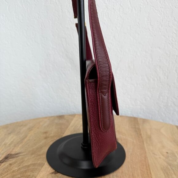 Cartier Burgendy Leather Cross Body Bag - Picture 3 of 14